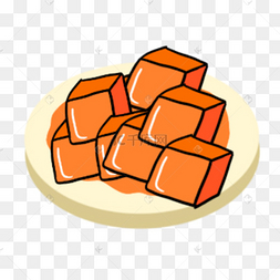 韩国特色食物煎炸豆腐块