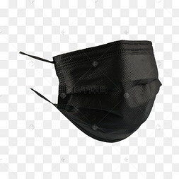 一次性黑色医疗防护口罩