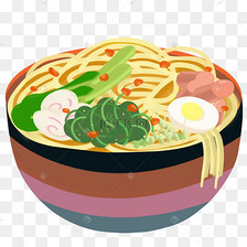 拉面剪贴画卡通可爱