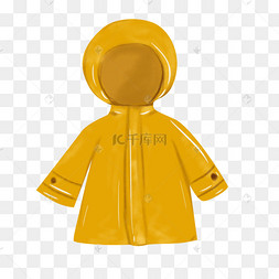 卡通小男孩雨衣