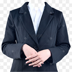 寸照西装模板
