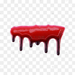 另类红色痕迹血纹