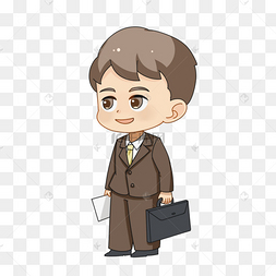 工作可爱卡通