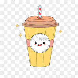 卡通可爱杯子