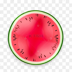 西瓜平面图片-西瓜平面图片素材免费下载-千库网