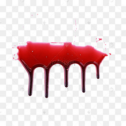 深色血迹特效血纹伤口血迹喷溅飞溅血渍血迹红色血迹万圣万圣节划伤