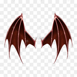红色恶魔魔鬼翅膀