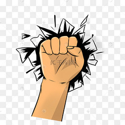 波普拳头冲击