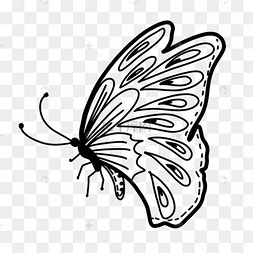 手绘蝴蝶图片素材图片-手绘蝴蝶图片素材图片素材免费下载-千库网