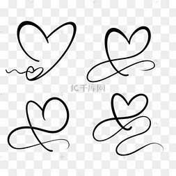 ps爱心图形