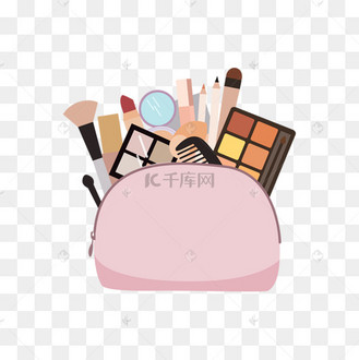 卡通女士化妆包梳子眼影盘