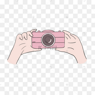 拿着相机拍照的摄影师