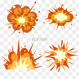 爆炸烟雾火焰图片-爆炸烟雾火焰图片素材免费下载-千库网
