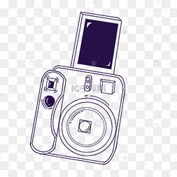 拍立得手绘线稿相机