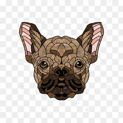 抽象动物狗禅绕画