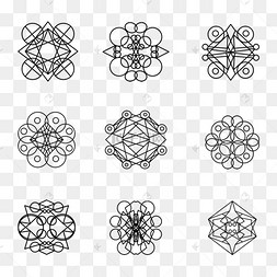 线条符号图案图片-线条符号图案图片素材免费下载-千库网