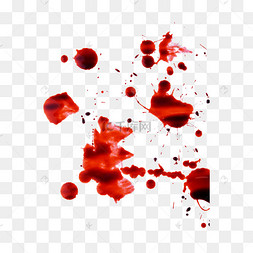 抛甩状血迹特效血纹