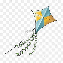 盾牌形状可爱卡通风筝