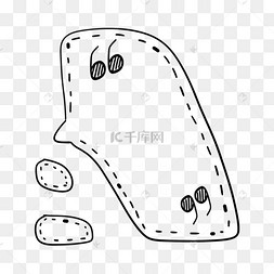 简约引号逗号文本框