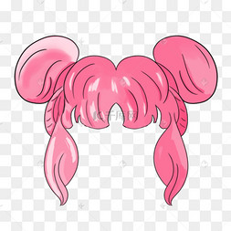 可爱的动漫齐刘海发型