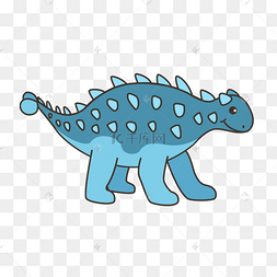 彩色的恐龙