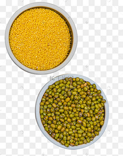 五谷粗粮谷物食材八粥食材小米红