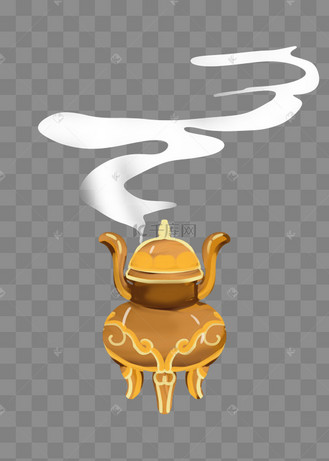 香氛香薰熏蒸香气养生加湿器香炉国潮中国风烟雾