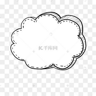 黑白简约手账边框文本框动图gif