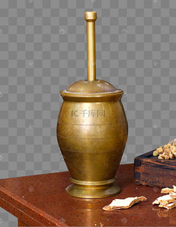 中医古代捣药罐