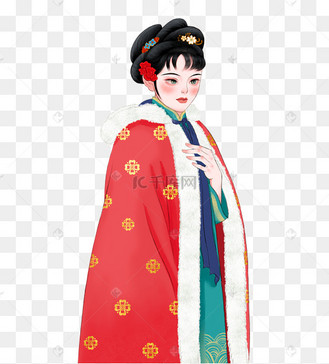 中国风红楼梦美女贾迎春