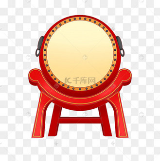 新年春节庆典中国鼓打鼓大鼓