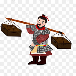 古代士兵人物