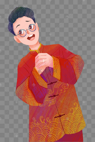 婚礼结婚古装新郎