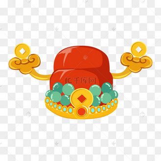 新年发财财神帽子