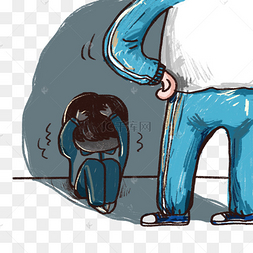 校园暴力漫画欺负弱小表情包