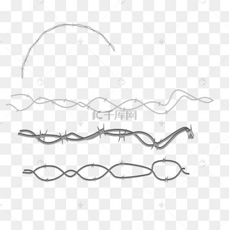 酸性带刺铁丝金属钢丝铁网