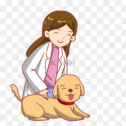 宠物医疗小动物小狗医生看病