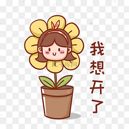我想开了表情包