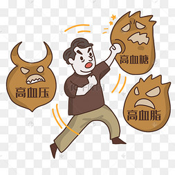 医疗健康疾病三高人群高血压高血