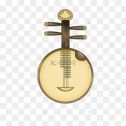 古典乐器月琴