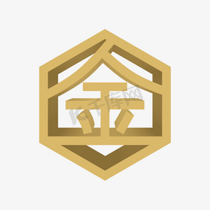 黄金金ps艺术字体-黄金金ps字体设计效果-千库网