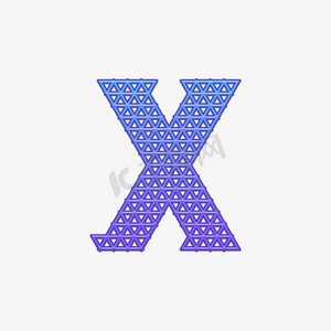 字母x创意字体