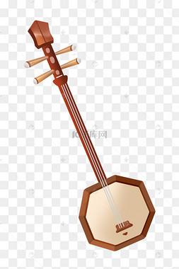 古典传统乐器八角琴中式传统