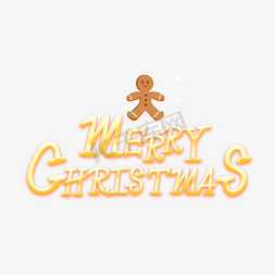 merry字体免抠艺术字图片_merryChristmas字体设计