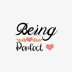 svg完美无缺手绘藤蔓爱心插画