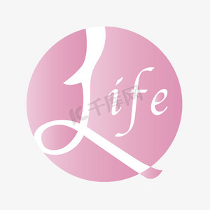 lifeps艺术字体-lifeps字体设计效果-千库网