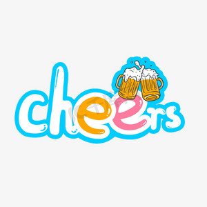 cheers表情包小图图片