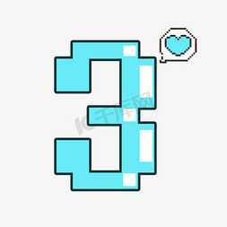 像素几何ps艺术字体-像素几何ps字体设计效果-千库网