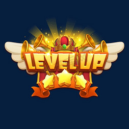 levelup创意艺术字设计