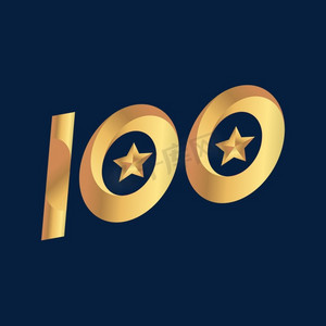 100立体ps艺术字体-100立体ps字体设计效果-千库网